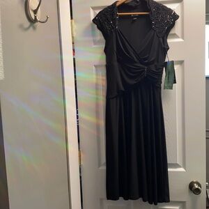 Scarlet Nite Missy 6 Traditional Black Dress